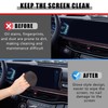 Piburth Car Screen Cleaner, Microfiber Auto Screen Cleaning Pad, Foldable