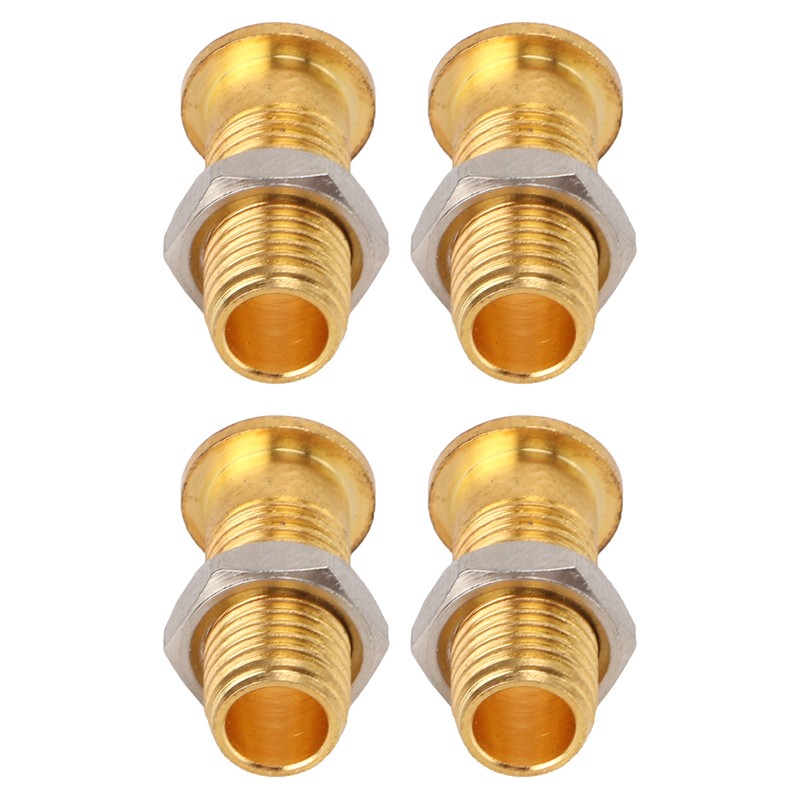 20Set 21.140 4mm Panel Banana Socket Copper Female Gold Plated