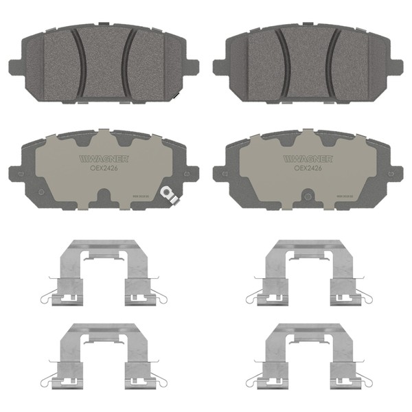 Wagner OEX OEX2426 Front Disc Brake Pad Set Premium Ceramic