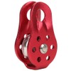 Outdoor Portable Climbing Metal Hardware Single Sheave Fixed Pulley with