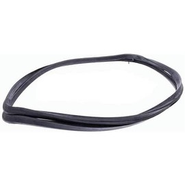 FERRETERIA LEPANTO Oven Door Seal | Universal Rubber | Dimensions 410mm Wide x 290mm High Adjustable to More Sizes Includes 4 Hooks | Compatible with Teka