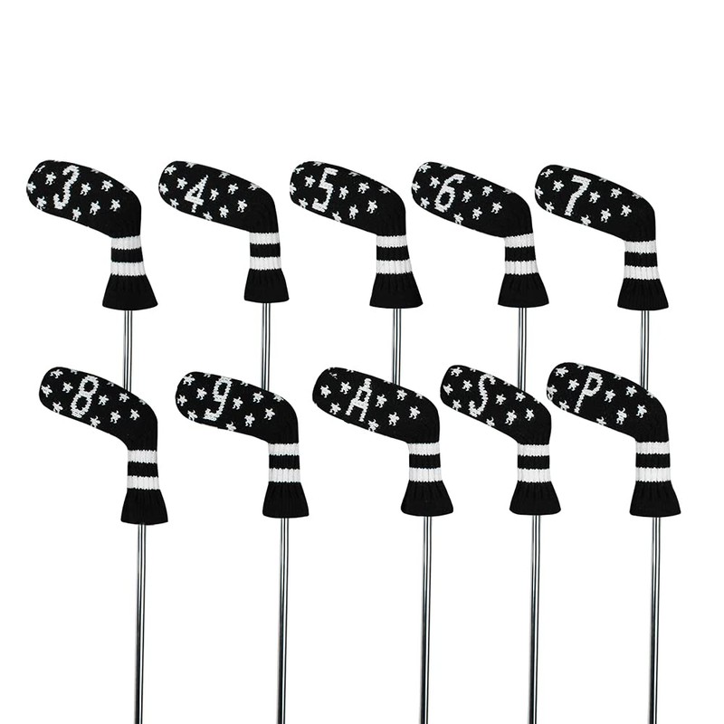 Scott Edward Fundas Tejidas Iron Golf Club, Paquete de 10
