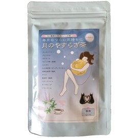 Tsuki Yasuragi Tea (0.08 oz (2 g) x 30 Packets, Chestberry, Fennel, Nettle, and 12 Kinds of Japanese and Western Herbal Tea