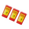 Ipetboom 3pcs Disposal Bins with Flip Lid Needle Bins for