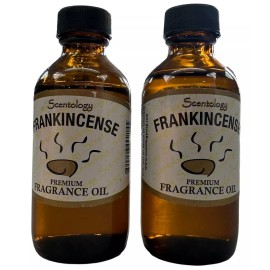 Scentology Scentolgy 2 Oz Frankincense Bottle of 100% Pure Fragrance Oil 2 Pack.Made in USA