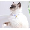3 Pack Cotton Breakaway Cat Collars for Girl Cats, Cute