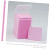 Minkissy 1600pcs Eyelash Extension Cleaning Pads Glue Bottle Wipes Nonwoven
