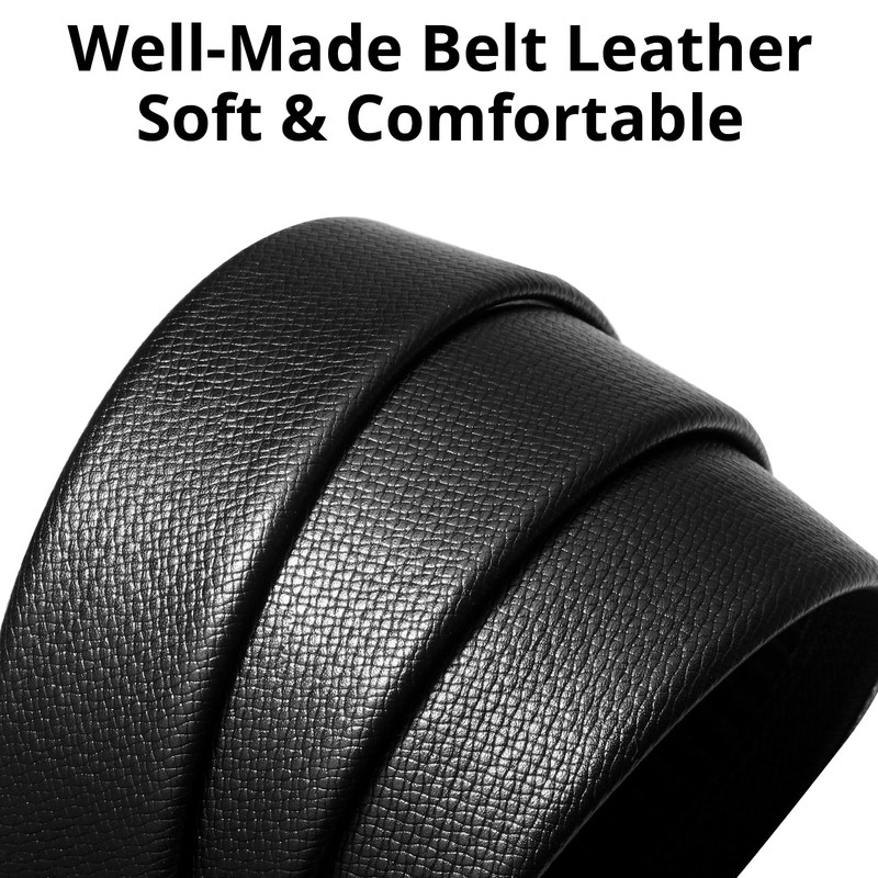 ITIEZY Men's Belt Ratchet Automatic Belt for Men 35 mm