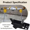 2 Pack N087371 Miter Saw Mounting Brackets Compatible with De-Walt