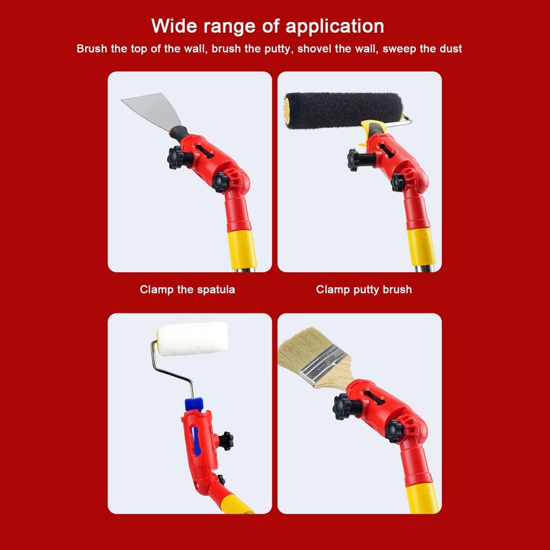 Multi Angle Brush Extender 160° Rotation 2 Direction Multifunctional Brush