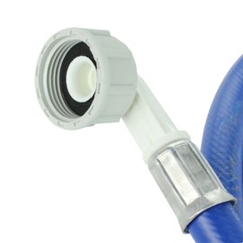 Qualtex 2.5M Universal Dishwasher Fill Water & Waste Drain Hose Extension Kit