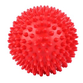 Finger Relax Massage Balls, Durable Plastic Trigger Point Massager, Roller Spiky Balls Fitness Tool 7.5cm/9cm(Red 7.5cm)