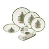 Spode - Árbol de Navidad, Christmas Tree 3-Piece Hostess Set,
