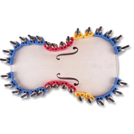 32pcs 4/4 size Violin clamp Fix top and back Luthier Repair Tools Durable Strong