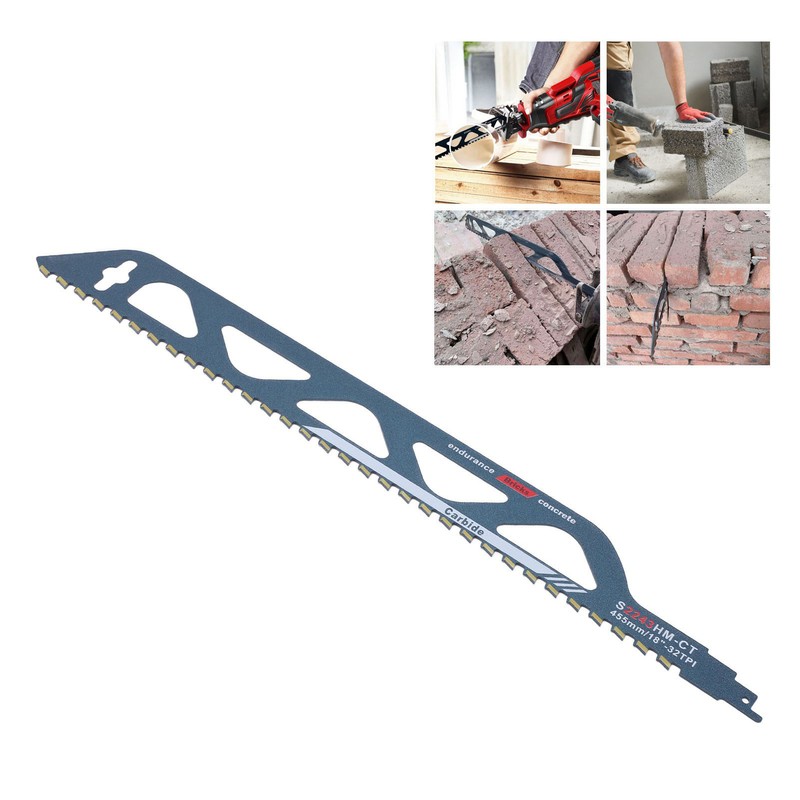Reciprocating Saw Blade Carbide Cutter Cutting Tool for Brick Cement