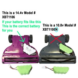 14.4V 2000MaH XBT1106 Shark Vacuum Battery SV1106 SV1112 SV1107 SV1100 XB1100