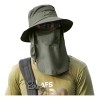 Sombrero Para El Sol Gorracon Proteccion Cuello Y Cara Army