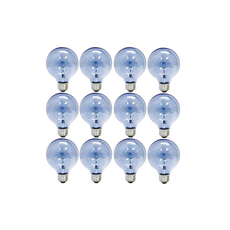 GE Lighting Reveal G25 Globe Light Bulb, 40W, 265 Lumens,