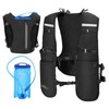 MoKo Running Hydration Vest, Lightweight Running Backpack with 1.5L Water