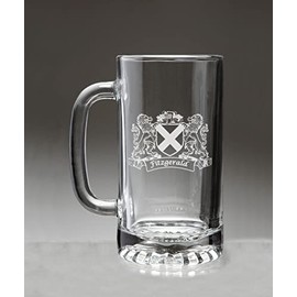 Fitzgerald Irish Coat of Arms Beer Mug with Lions