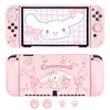 DLseego Cute Dog Switch OLED Protective Case Silicone Soft Cover