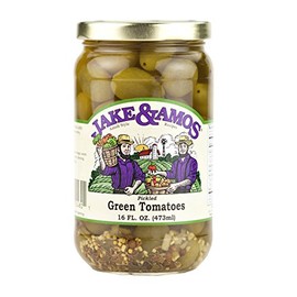 Jake & Amos - Pickled Green Tomatoes / 2 - 16 Oz. Jars