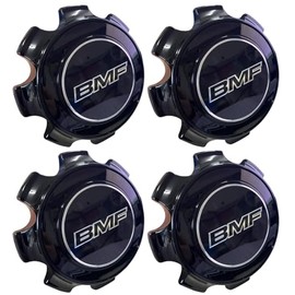 Gloss Black BMFCC01 Wheel Rim Center Hub Cap 83452010F 4PCS