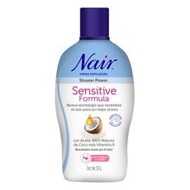 NAIR 20504898 Crema Depiladora Shower Power Aceite Natural de Coco 368gr, color, 368 gram, pack of aquete de, Rosa
