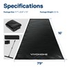 VIVOHOME Containment Mat (7'9" x 16') with Stay Put Corner,