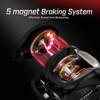 Piscifun Torrent Baitcasting Reel 5.3:1 Right Handed Bass Fishing Reel