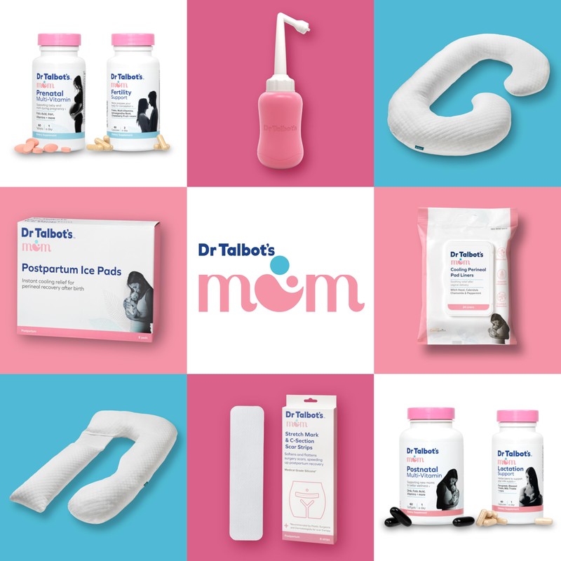 Dr. Talbot's Mom Postpartum Perineal Pad Liners - Instant Cooling