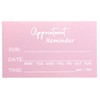 RXBC2011 100 Appointment Reminder Cards Pink