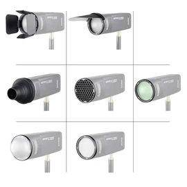 Godox AK-R1 Pocket Flash Accessory Kit for Godox H200R Round Flash Head Accessories