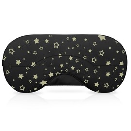 UAMAL Sleep Mask, Eye Mask,100% Blackout Sleep Masks for Women & Men, Eye Mask for Sleeping, 3D Eye Mask, Zero Pressure Sleeping Mask with Adjustable Straps & Travel Pouch, Premium Black Sleep Mask