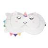 I-TOTAL ® - Pillow with Sleeping Mask, Lockable Pillow with