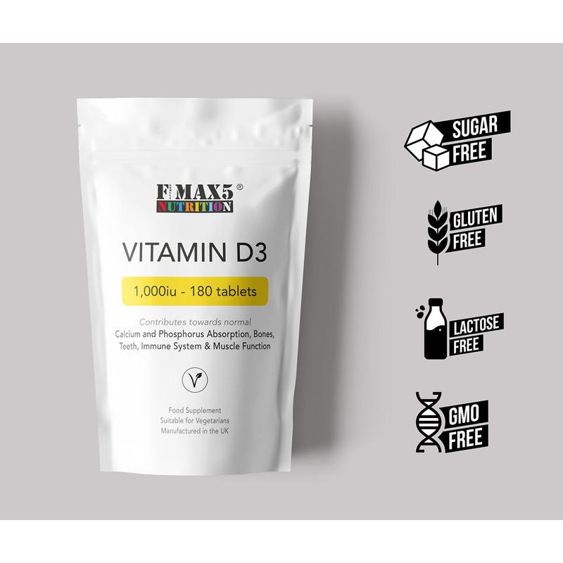 Vitamin D 1000iu | Easy Swallow Micro tablets | One