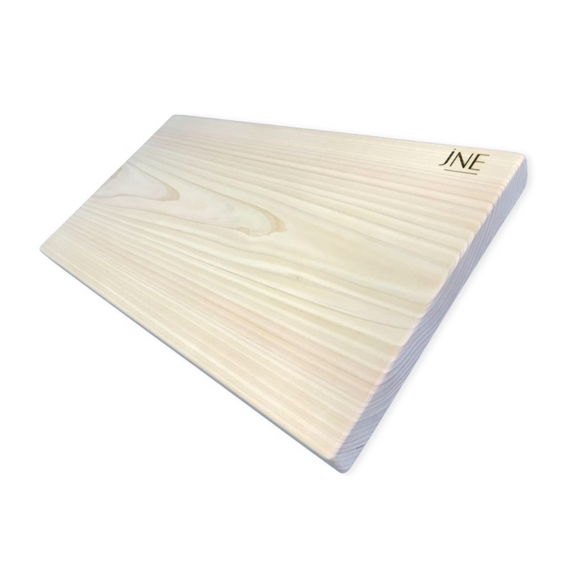 Hinoki Cypress Reversible Wood Cutting Board, 17.3" x 9.5" x1.2",