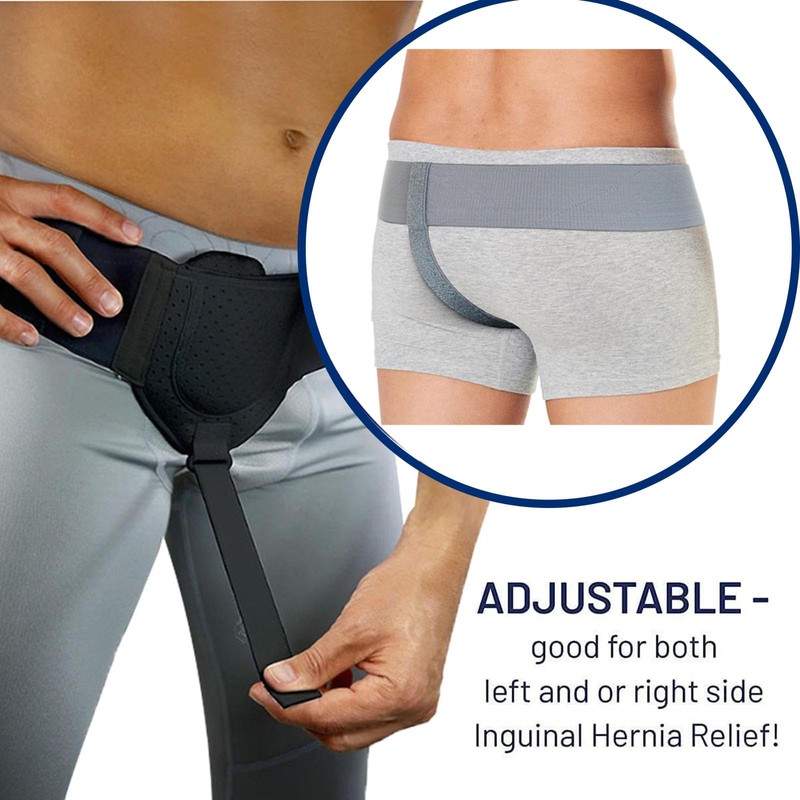 VKWE Hernia Belt For Men Hernia Truss,Inguinal Hernia Support For