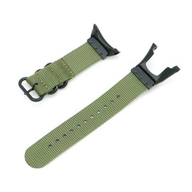 Demupai Replacement Wrist Band Bracelet for Ambit 3 Sport/3 Run/3 Peak,22mm Width Nylon Strap for Suunto Ambit 2/2S/2R (Army Green)