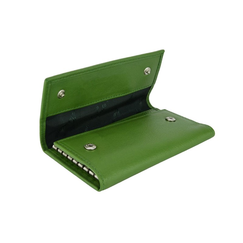 CONTE MASSIMO Keychain for Men and Women, Genuine Leather