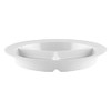 G.E.T. CP-530-W, Supermel Collection, White 9" 3-Compartment Melamine Plates (Pack