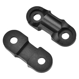VGEBY 2Pcs Bike Cable Clip, Bicycle Aluminium Alloy Bike Cable Guides Hook Bike Brake Shift Cable Base Buckle Clip Accessory