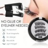 Unbranded Magnetic Eyelash Kit 4 Pairs | Glue-Free | Reusable