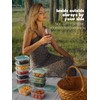 LivLab Mker 20 PCS Food Storage Containers with Lids -