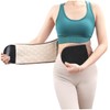 Ipetboom Triple-layered Thermal Waist Belt Belly Warmer for Women Men