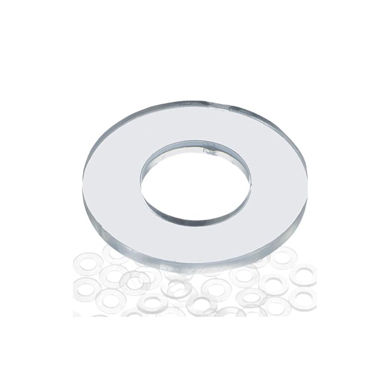 Polycarbonate Washers, Lightweight Insulation Impact Resistant Insulation Corrosion Resistant, Set