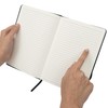 A5 Notebook Ruled Lined Journal with Faux Leather Hardback Cover