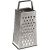Adcraft GS-25 9" Height, Stainless Steel 4-Sided Grater
