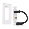 Cable Matters Placa de Pared HDMI con Salida coaxial (Placa