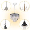 ECUDIS Light Fixture Canopy Kit, 5 Inches Diameter and 6